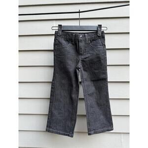 Nautica Charcoal Black 100% Cotton Toddler Jeans | Size 3T